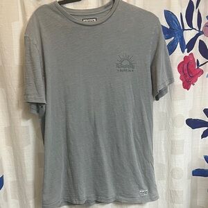 Size M Burton men’s Slate Gray Short Sleeve Tee
